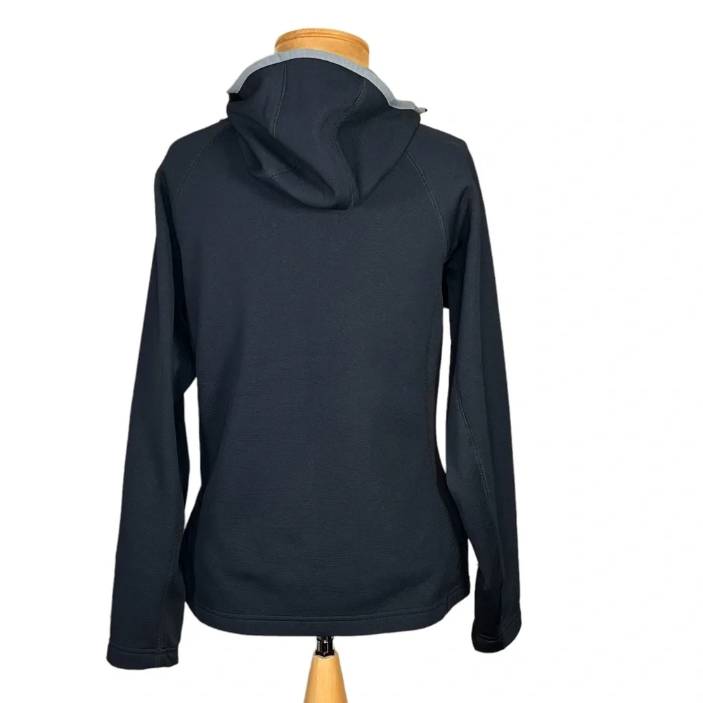 Tri-Mountsin Women’s Fleece Lined Black Jacket With Embroidered Dog Paw Small - Picture 6 of 12